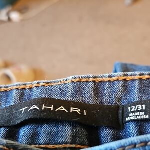 Tahari Women's Skinny Jeans - Blue